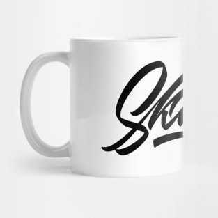 Skate hand made lettering Mug